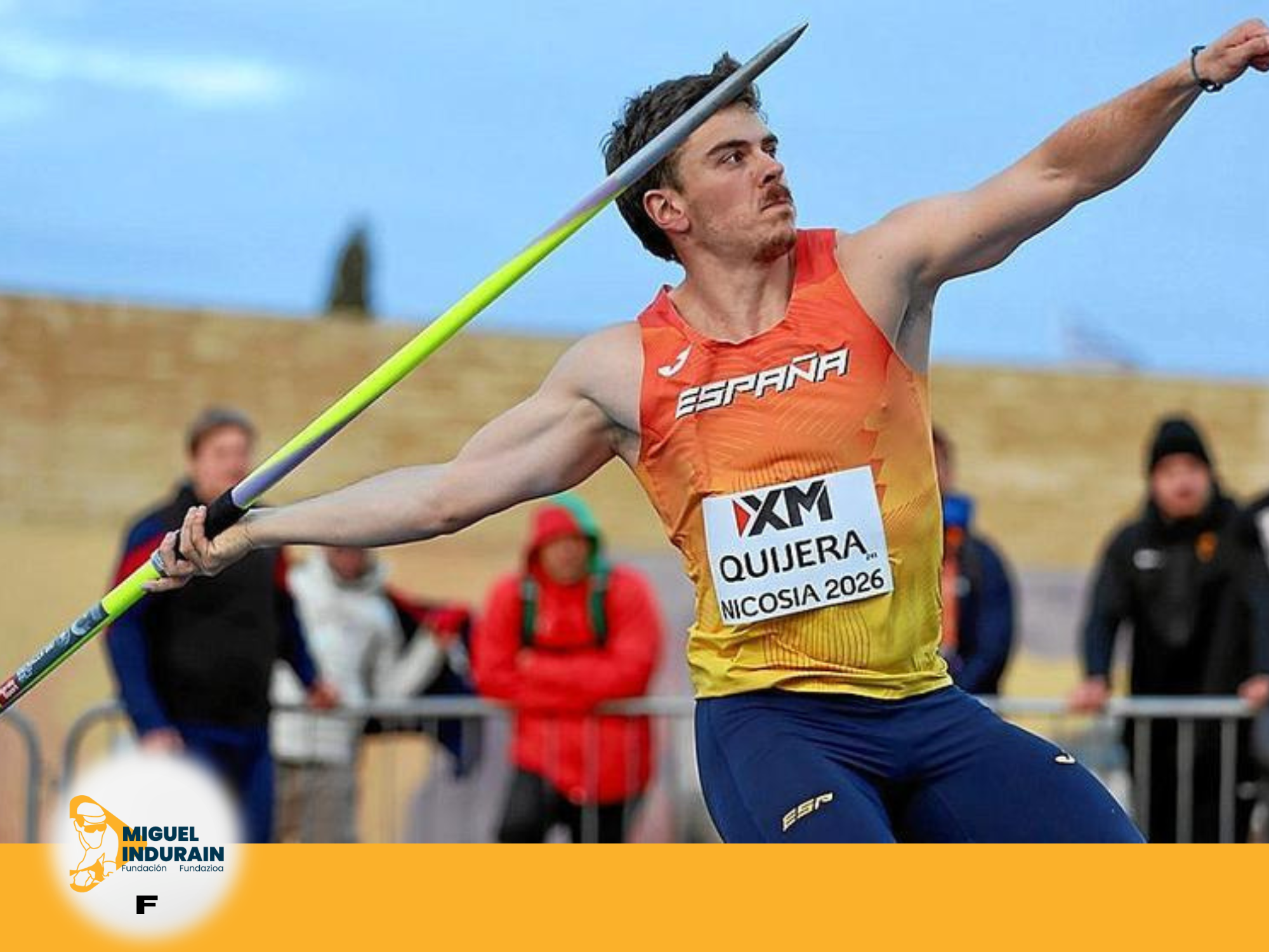 Manu Quijera, quinto en jabalina en la Copa de Europa de Lanzamientos